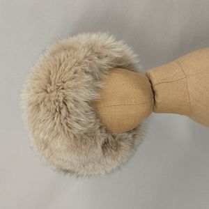 Fabulous Vintage Fur and Knit Hat Lenore Marshall New York Glamorous Warm Fun